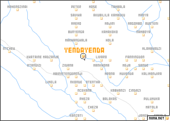 map of Yendayenda