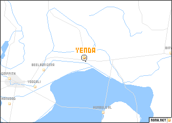 map of Yenda