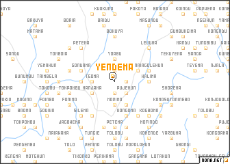 map of Yendema