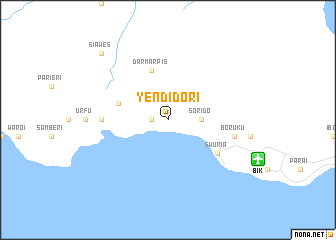 map of Yendidori