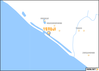 map of Yendji