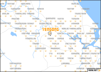 map of Yên Ðồng