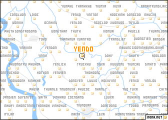 map of Yén Do