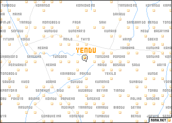 map of Yendu