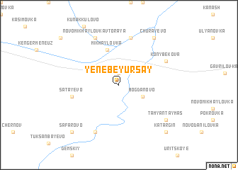 map of Yenebey-Ursay