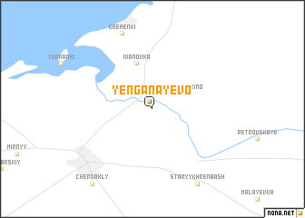 map of Yenganayevo