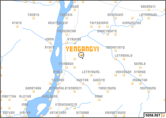 map of Yengangyi