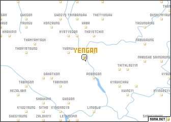 map of Yengan