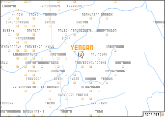map of Ye-ngan