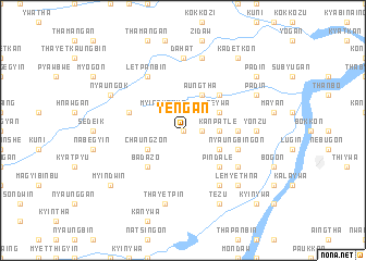 map of Yengan