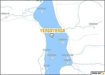 map of Yenga-Yenga