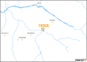 map of Yenga