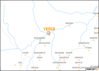map of Yenga