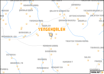 map of Yengeh Qal‘eh