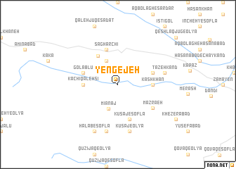 map of Yengejeh