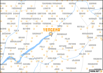 map of Yengema