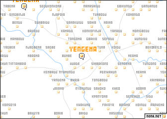 map of Yengema