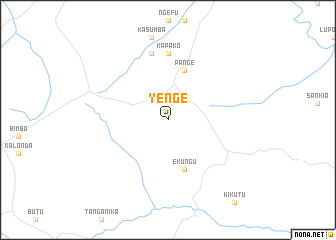 map of Yenge