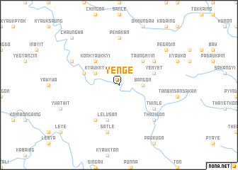 map of Ye-nge