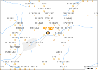 map of Ye-nge