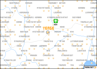 map of Ye-nge