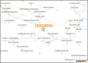 map of Yengī Arkh