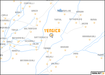 map of Yengica