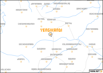 map of Yengī Kandī