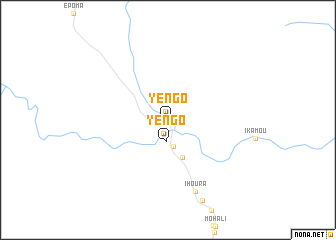 map of Yengo