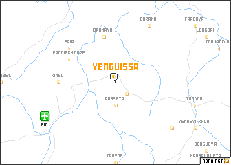 map of Yenguissa