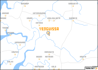 map of Yenguissa