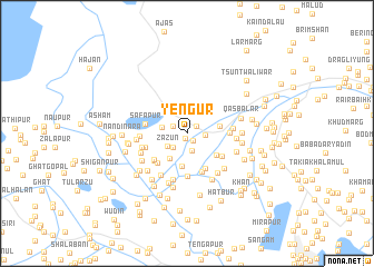 map of Yengur