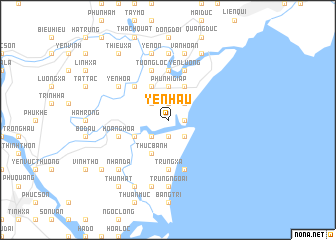 map of Yên Hâu