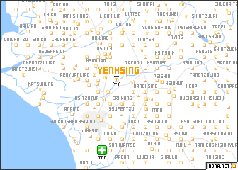 map of Yen-hsing