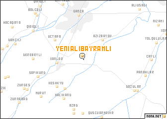 map of Yeni Əlibayramlı