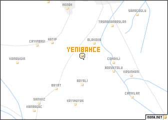 map of Yenibahçe