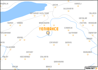 map of Yenibahçe