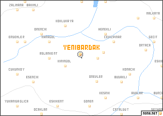 map of Yenibardak