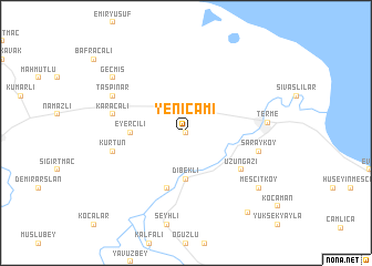 map of Yenicami