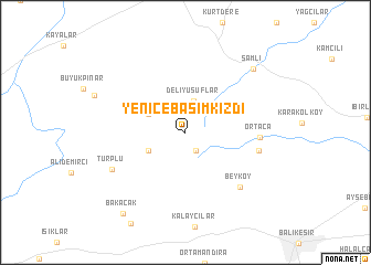 map of Yenicebaşımkızdı