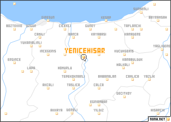 map of Yenicehisar