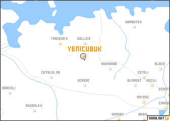 map of Yeniçubuk