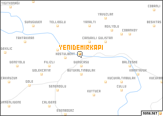 map of Yenidemirkapı