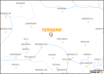 map of Yenidemir