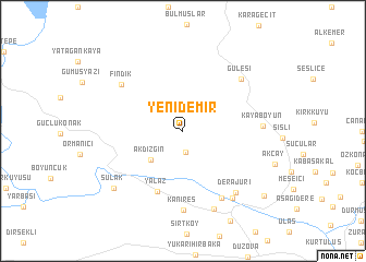 map of Yenidemir