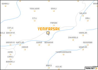 map of Yenifarsak