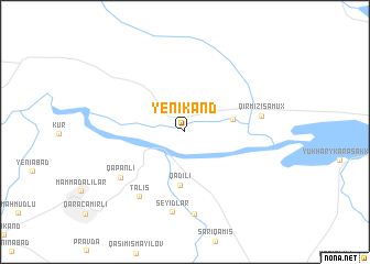 map of Yenikǝnd