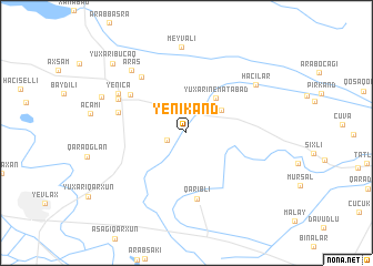 map of Yenikǝnd