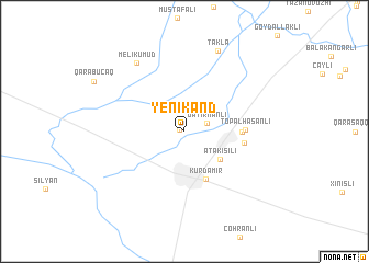 map of Yenikǝnd