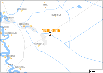 map of Yenikǝnd